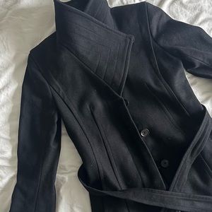 Aritzia Black Spencer Coat